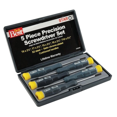 All-Source Precision Star Screwdriver Set 5-Piece 319355